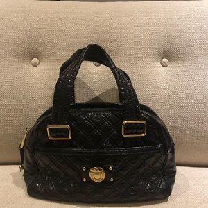 Marc Jacobs Quilted Patent Ursula Bowler Bag
